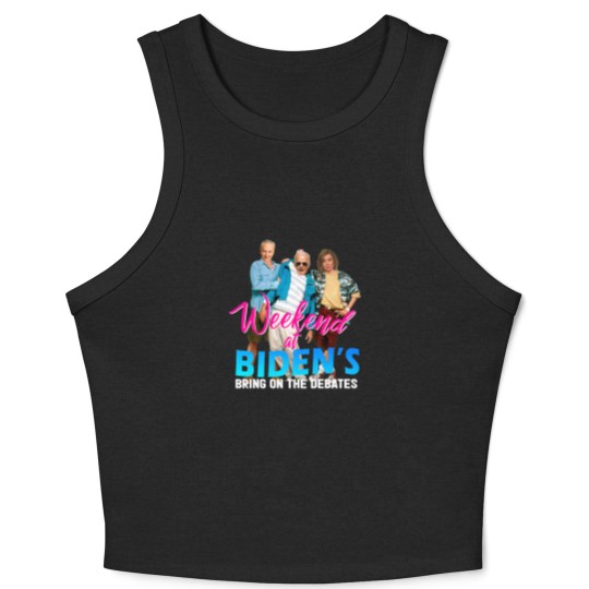 Discover Biden at Weekend Biden at Weekend Abolish Malarkey Abolish Malarkey Crop Tank Top