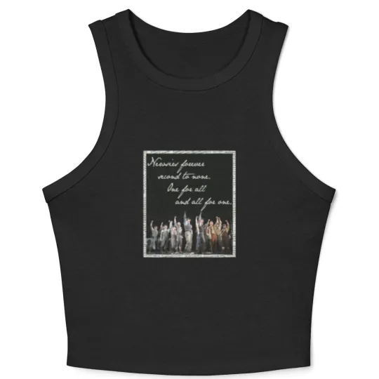 Discover Newsies Forever. Second to none. Crop Tank Top