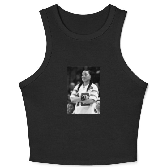 Discover Dawn Staley Mode Black - Dawn Staley Hall Of Fame - Crop Tank Top