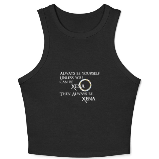 Discover Be Xena Fitted Be Xena Fitted Be Xena Fitted Crop Tank Top
