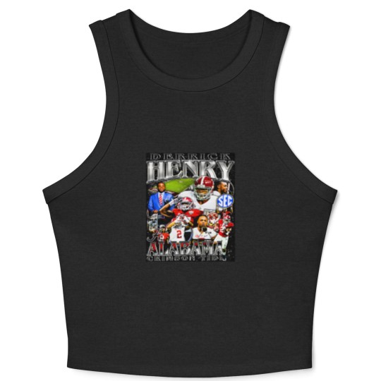 Discover Derrick Henry Unisex Softstyle Crop Tank Top