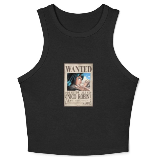 Discover WANTED NICO ROBIN Crop Tank Top