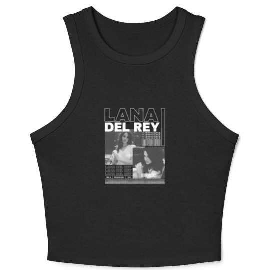 Discover Lana Del Rey Graphic Crop Tank Top , Retro Country Music Crop Tank Top