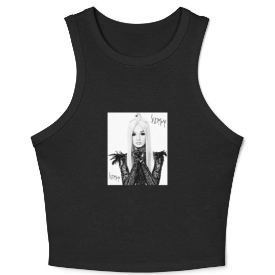 Discover Night of Poppy Crop Tank Top