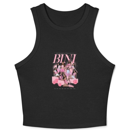 Discover BINI Rose classique - BINI Rose classique Crop Tank Top