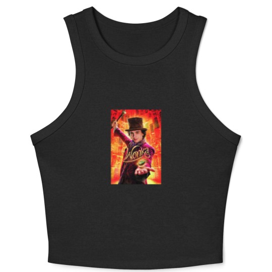 Discover Wonka Movie 2023 Crop Tank Top