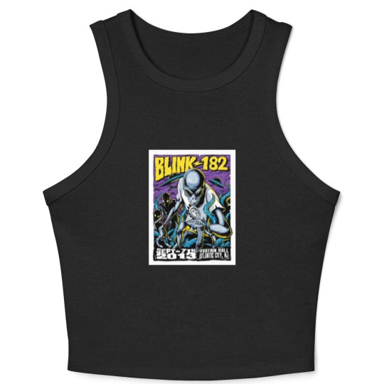 Discover pogo01 blink 182blink 182 shirtblink 182 t shirtblink 182 teeblink 182 vintageblink 182 shi Crop Tank Top
