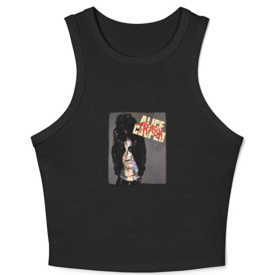 Discover ALICE COOPER TRASH! Classic Crop Tank Top