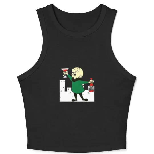 Discover Mr Magoo Crop Tank Top