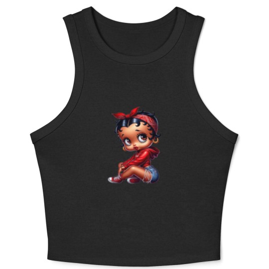 Discover Betty Boop Crop Tank Top