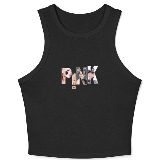 Discover Pink Singer  2024 Tour Crop Tank Top