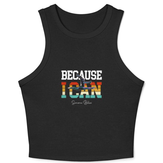 Discover Simone Biles Goat Crop Tank Top