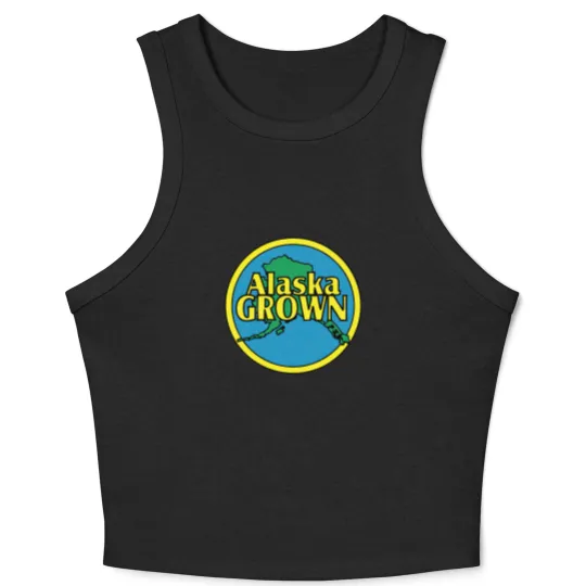 Discover Alaska Grown Crop Tank Top