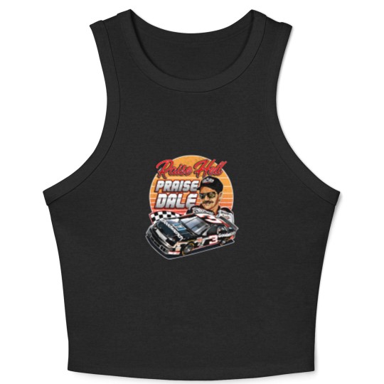 Discover Dale Earnhardt Raise Hell Praise 90S - Dale Earnhardt Crop Tank Top