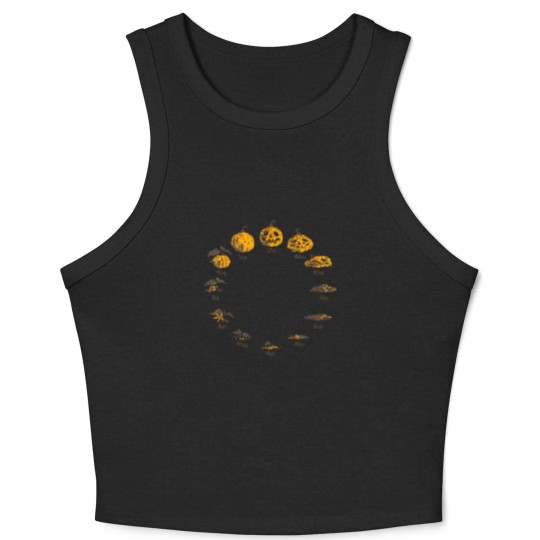 Discover pumpkin life cycle for thanksgiving halloween costume t Crop Tank Top