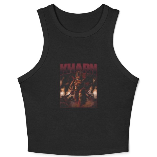 Discover Kharn the Betrayer World Eaters legion Chaos Space Marine Crop Tank Top
