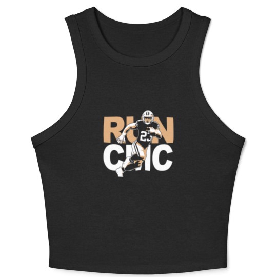 Discover San Francisco Christian McCaffrey "RUN CMC" Crop Tank Top