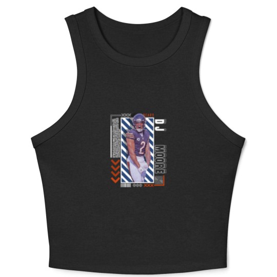 Discover Dj Moore Paper Poster Version 10 Crop Tank Top