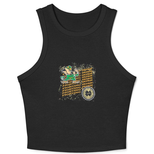 Discover Vintage 90s ND University Crewneck Crop Tank Top