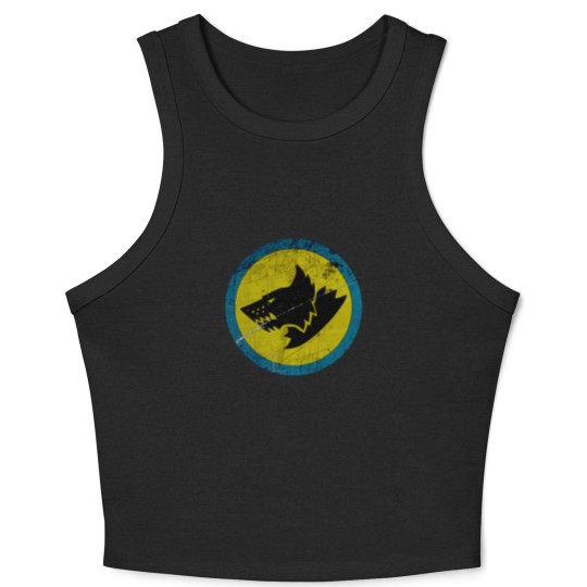 Discover Space Wolves Icon Crop Tank Top