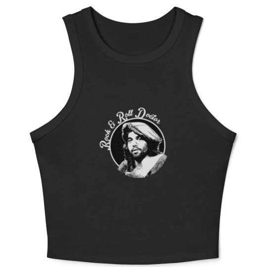 Discover Shop Inspired by Little Feat Crop Tank Top - Rock _amp_ Roll Doctor Lowell George Old Skool Hooligans Original Unisex S-5XL and Lady Fit Sizes Available Scott  Charlene Crop Tank Top
