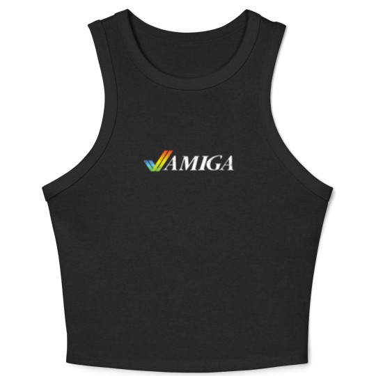 Discover Commodore Amiga - Retro logo Crop Tank Top