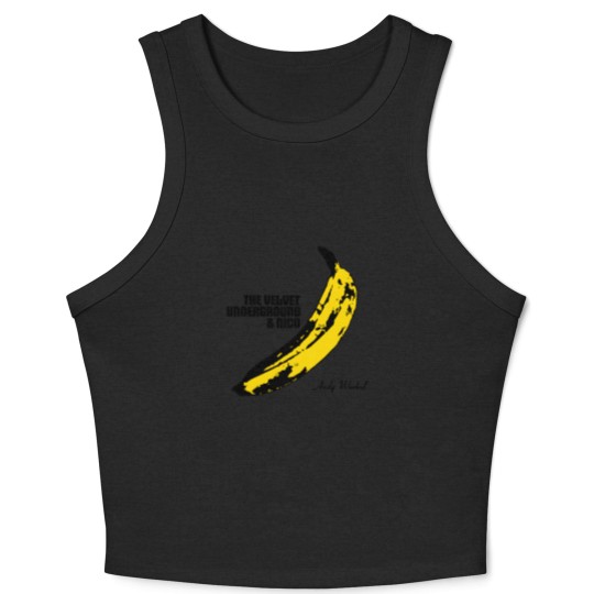 Discover The Velvet Underground _amp_ Nico, LARGE Print Crop Tank Top
