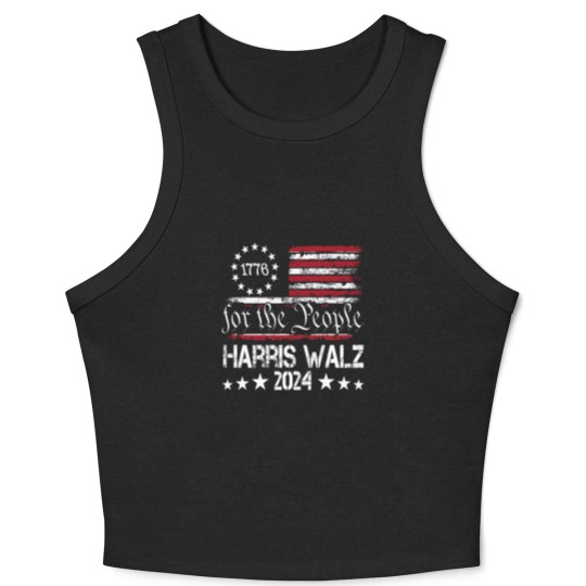 Discover Harris walz, Harriswalz, Harris, walz, Harris walz 2024 Crop Tank Top