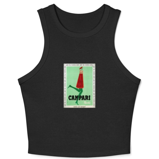 Discover Campari Soda Crop Tank Top