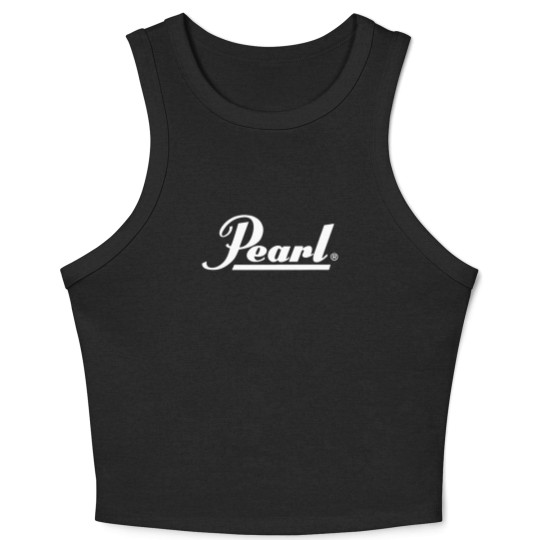 Discover Pearl Drum Logo Crop Tank Top