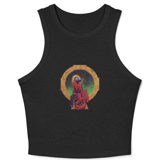 Discover Blues for Allah par GD essentiel Crop Tank Top