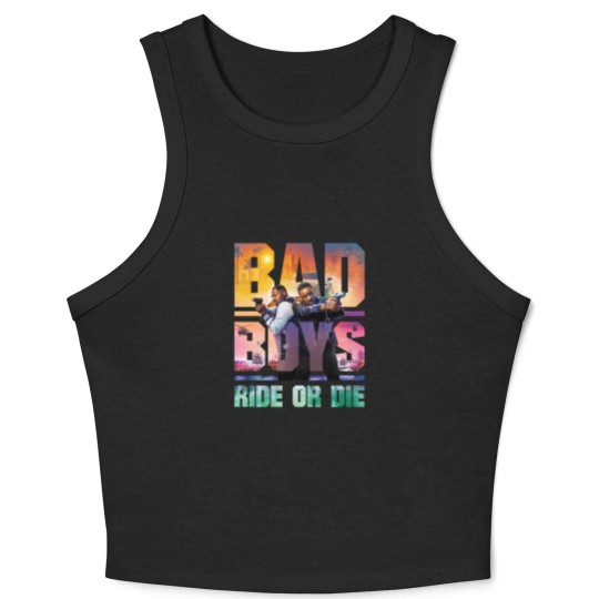 Discover Bad Boys Ride or Die (2024) Movie Crop Tank Top, Bad Boys 4 Crop Tank Top