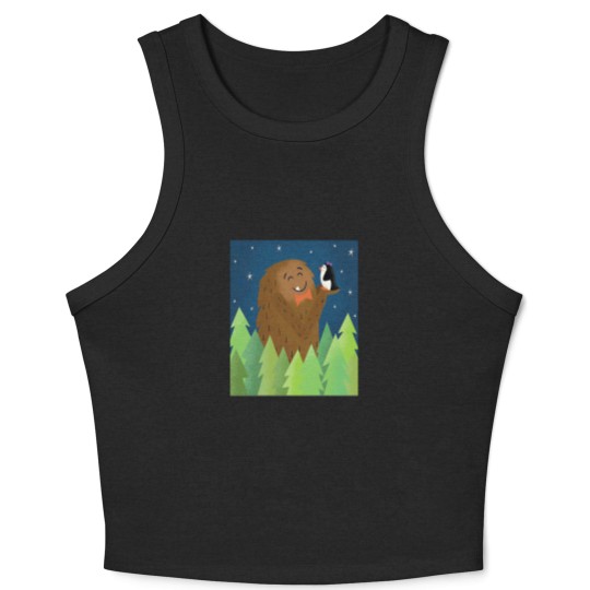 Discover sneaky sasquatch Classic(1) Crop Tank Top