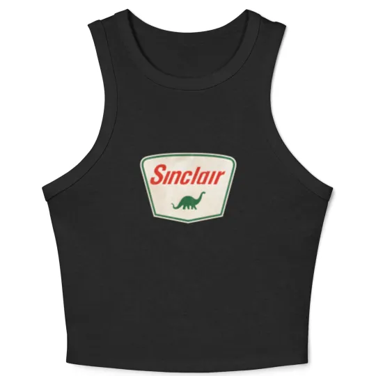 Discover Sinclair Oil vintage logo Crop Tank Top