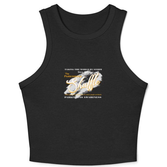 Discover The Parkinsons Shuffle - Parkinsons Awareness Crop Tank Top