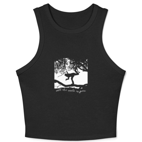 Discover Tom Waits - All the World is Green (1) Crop Tank Top
