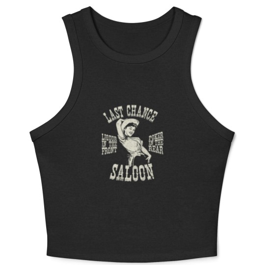Discover Last Chance Saloon Crop Tank Top