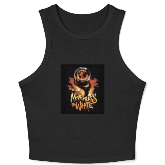 Discover Motionless In White Scoring The End Of The World Crop Tank Top All Size