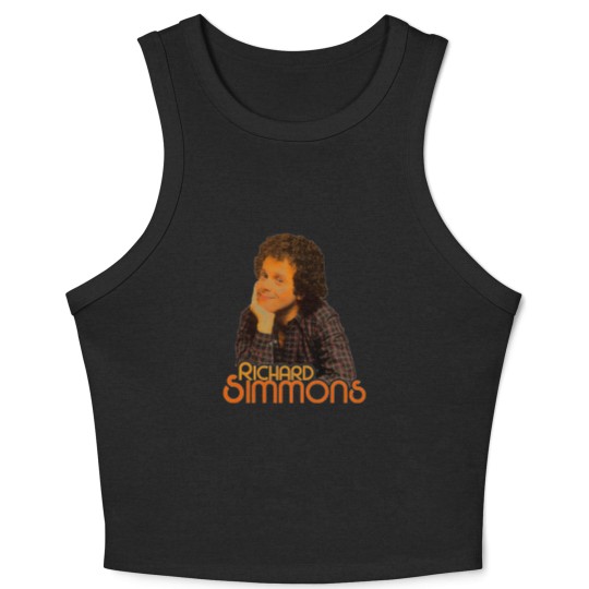Discover Young Richard Simmons Crop Tank Top
