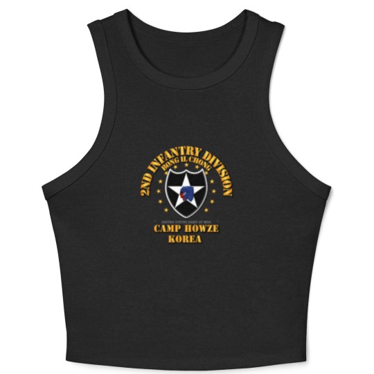 Discover 2nd Infantry Division - Camp Howze Crop Tank Top