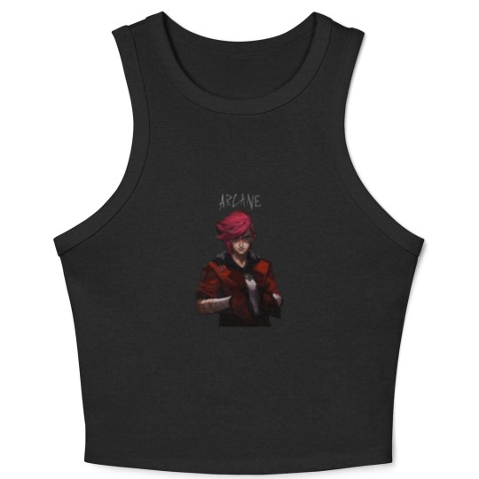 Discover League Of Legend Arcane Vi Crop Tank Top