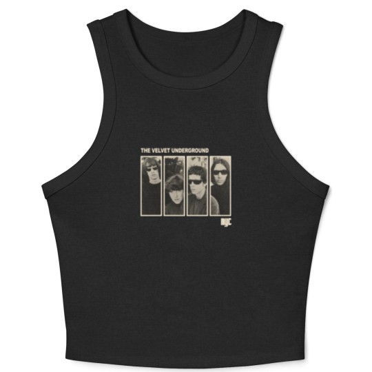 Discover The Velvet Underground Original Velvet Underground Crop Tank Top
