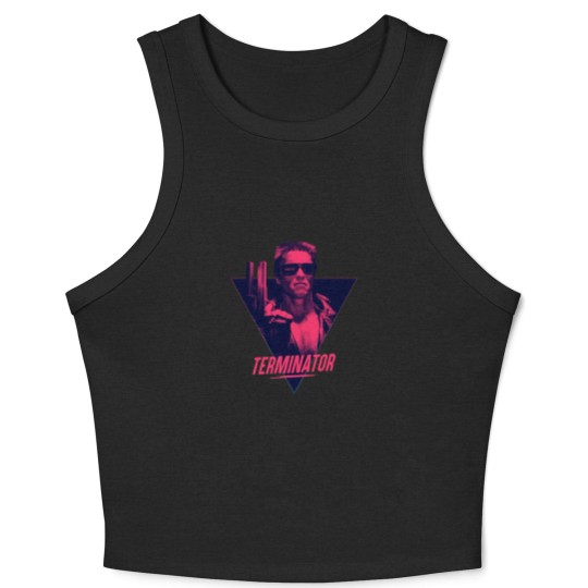 Discover Terminator 80s - Terminator - Crop Tank Top