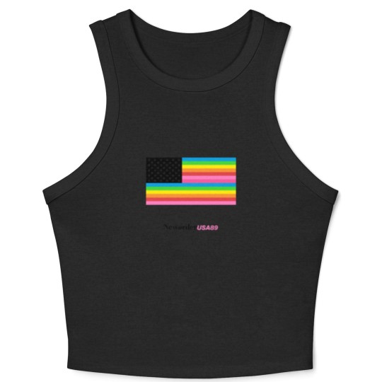 Discover New Order Substance USA89 Tour Crop Tank Top