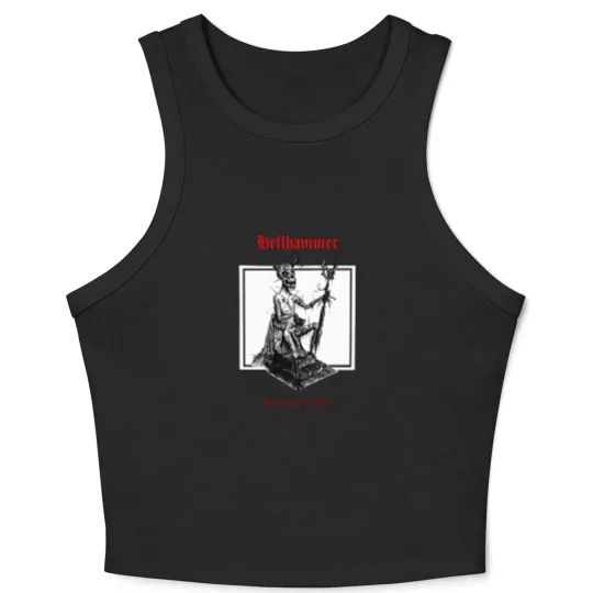 Discover Hellhammer Crop Tank Top
