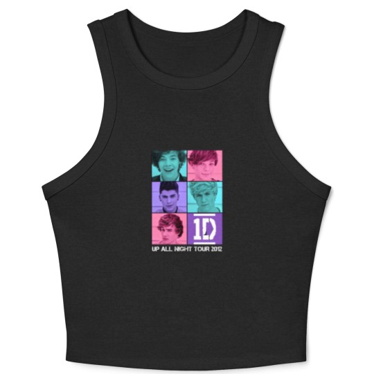 Discover Up All Night Tour 2012 Harry selfie One direction Crop Tank Top Merch