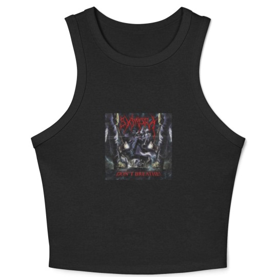 Discover Sxmpra DON'T BREATHE Crop Tank Top