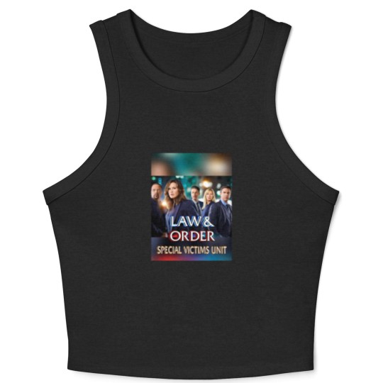 Discover law and order svu Crop Tank Top