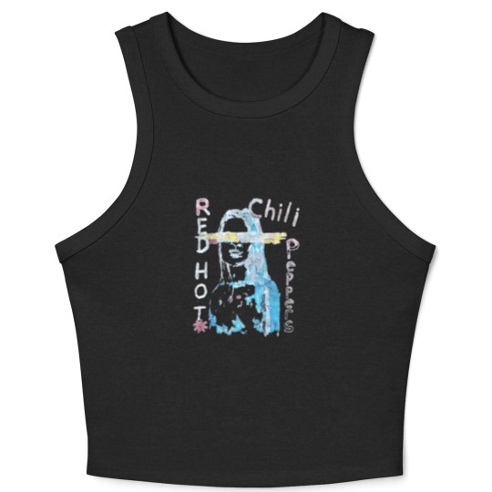 Discover Red Hot Chili Peppers, Vintage Band Crop Tank Top, Red Hot Chili Peppers Concert Crop Tank Top