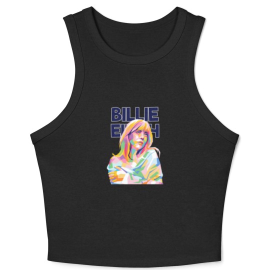 Discover Billie Ellish Crop Tank Top